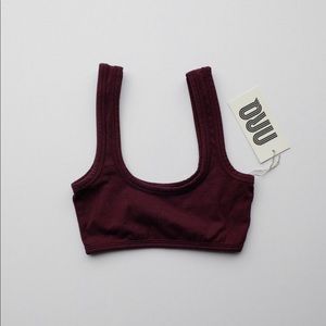 Arq wide-strap bra